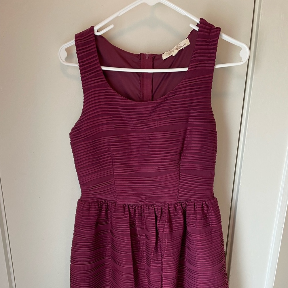 Rewind Dress Maroon